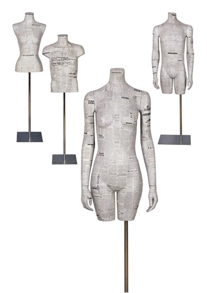 Papier-Mâché Torso image