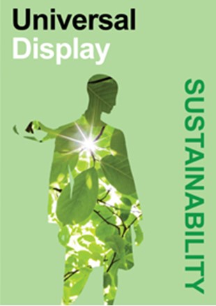 Sustainability Universal Display PDF