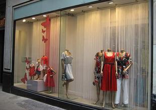 Monsoon Window Universal Display bespoke Mannequin Frame 2