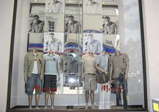 Monsoon Window Universal Display bespoke Mannequin Frame 5