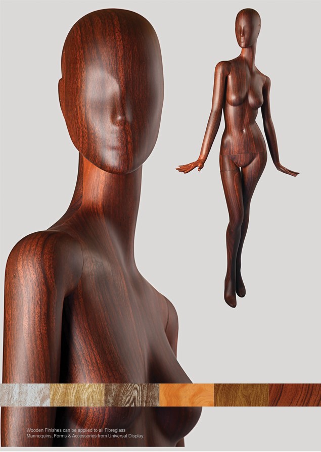 Wooden Finish Mannequins image