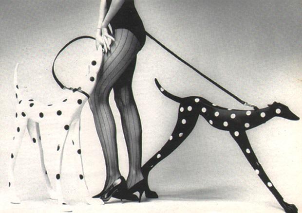 Gemini Mannequins Flip & Flop 1991 b&w Universal Display