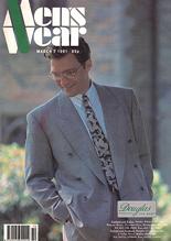 Menswear Magazine 7th March 1991 image