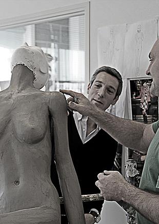 Project Mannequins EX12 sculpt Adrian & Jonathan Discuss